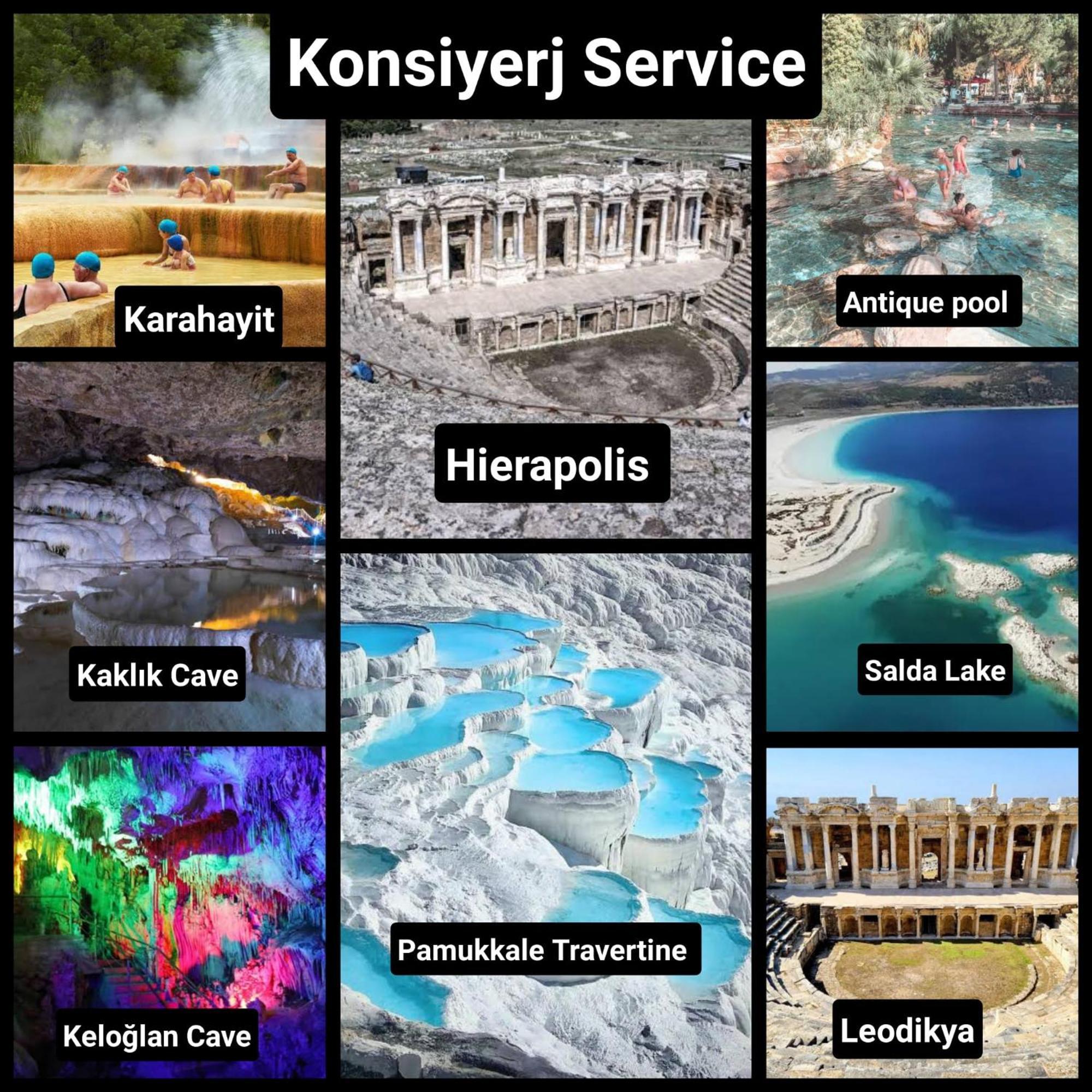 Apollon Garden Pamukkale Hotel Denizli  Bagian luar foto